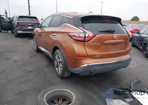 2015 Nissan Murano S z USA, uszkodzony, nr VIN 5N1AZ2MG5FN247082